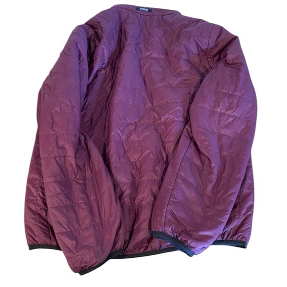 Victoria secret’s PINK womens small jacket purple puffer full zip windbreaker - Picture 2 of 2